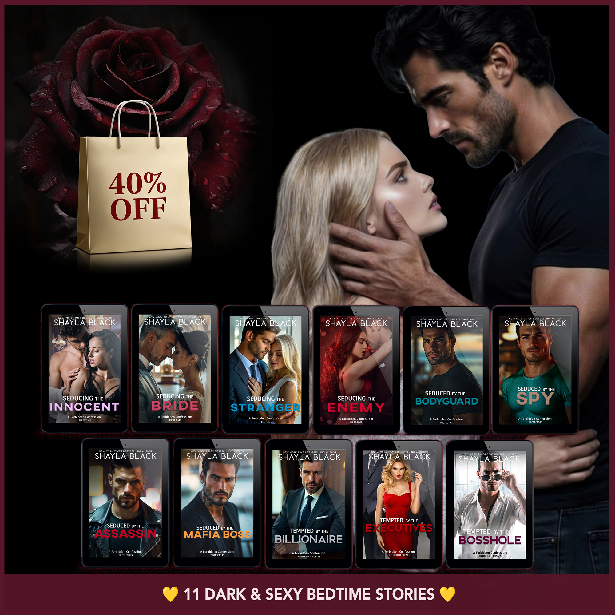 SEXY BEDTIME STORIES - FORBIDDEN CONFESSIONS DARK ROMANCE BUNDLE
