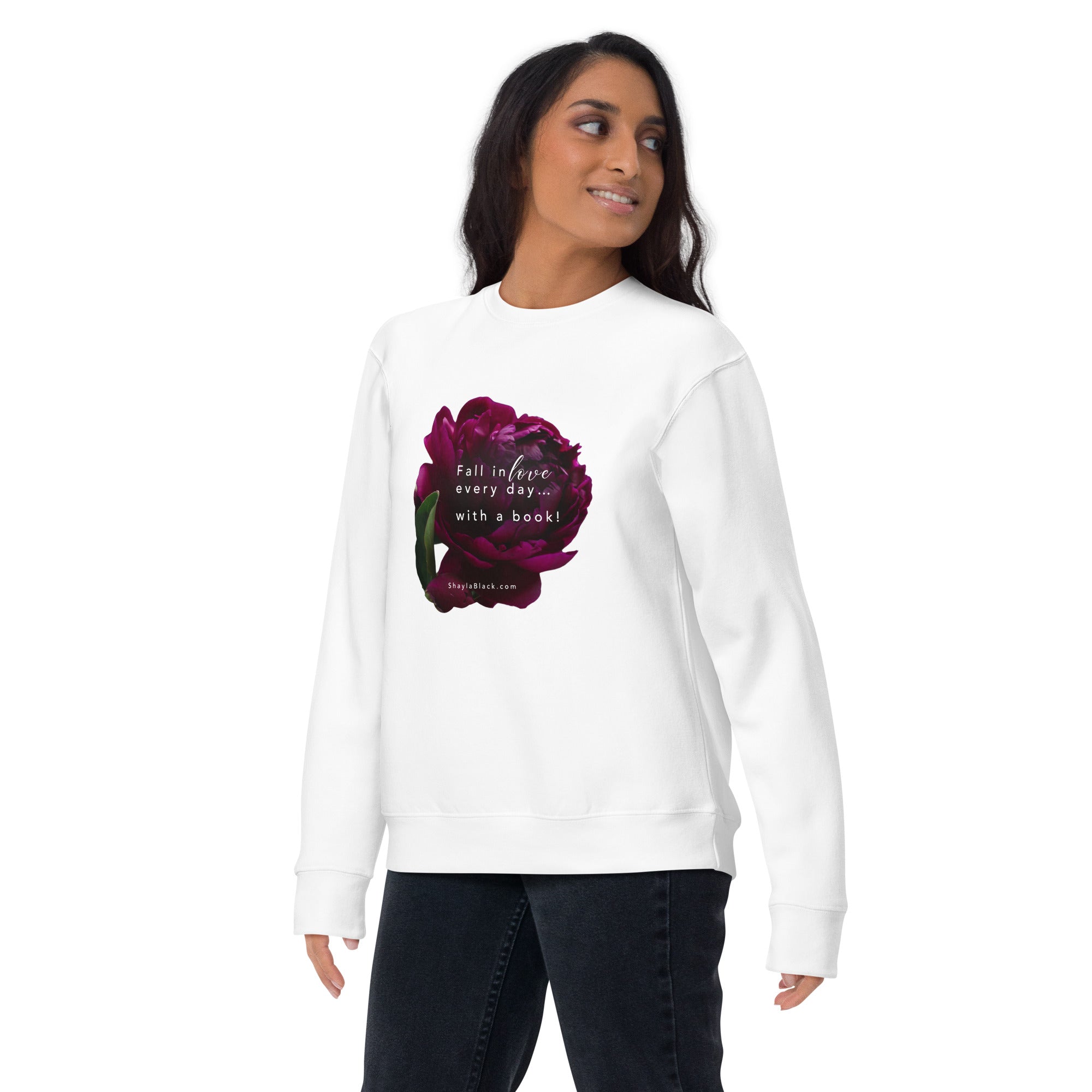 FALL IN LOVE Peony Sweatshirt