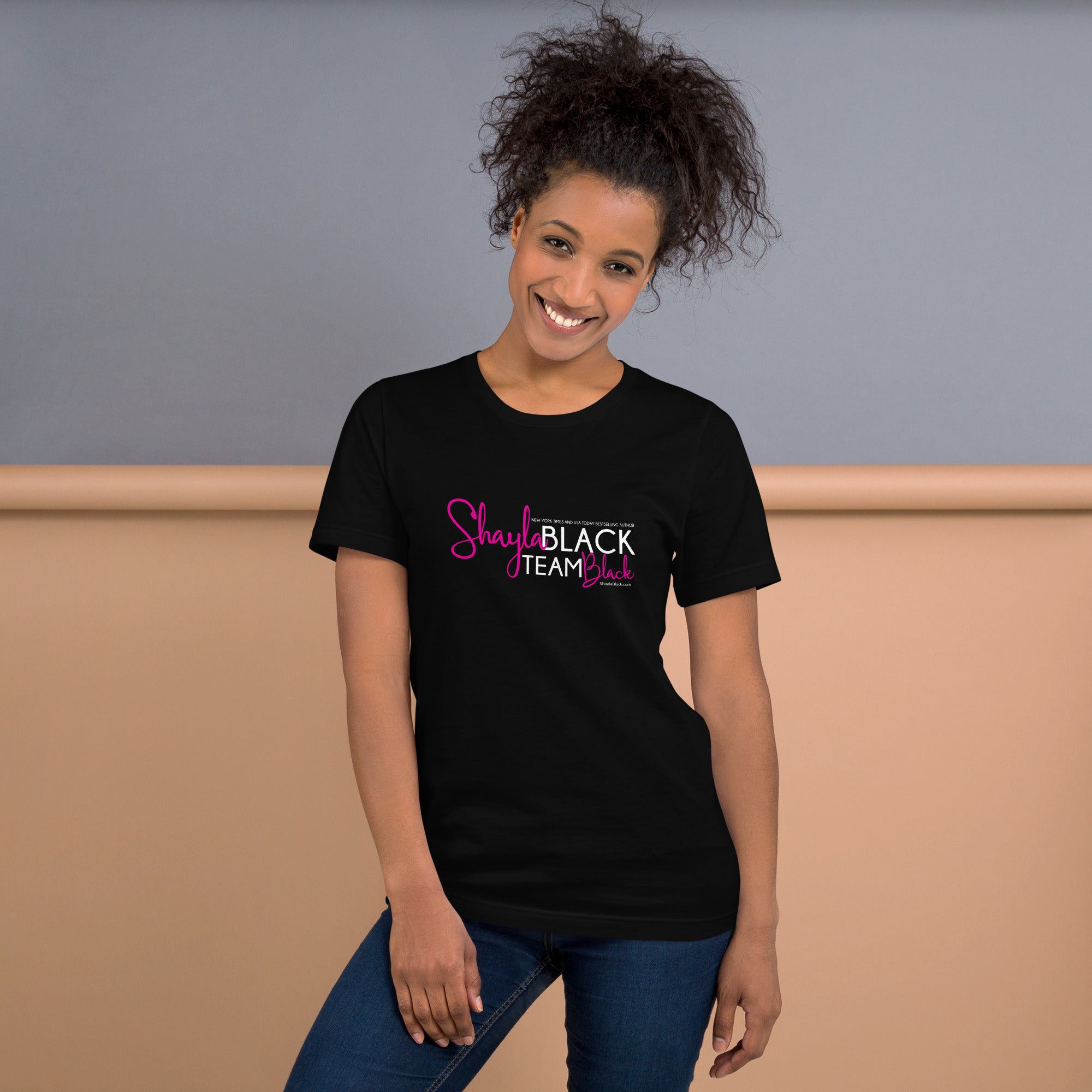 TEAM BLACK CREW NECK T-SHIRT