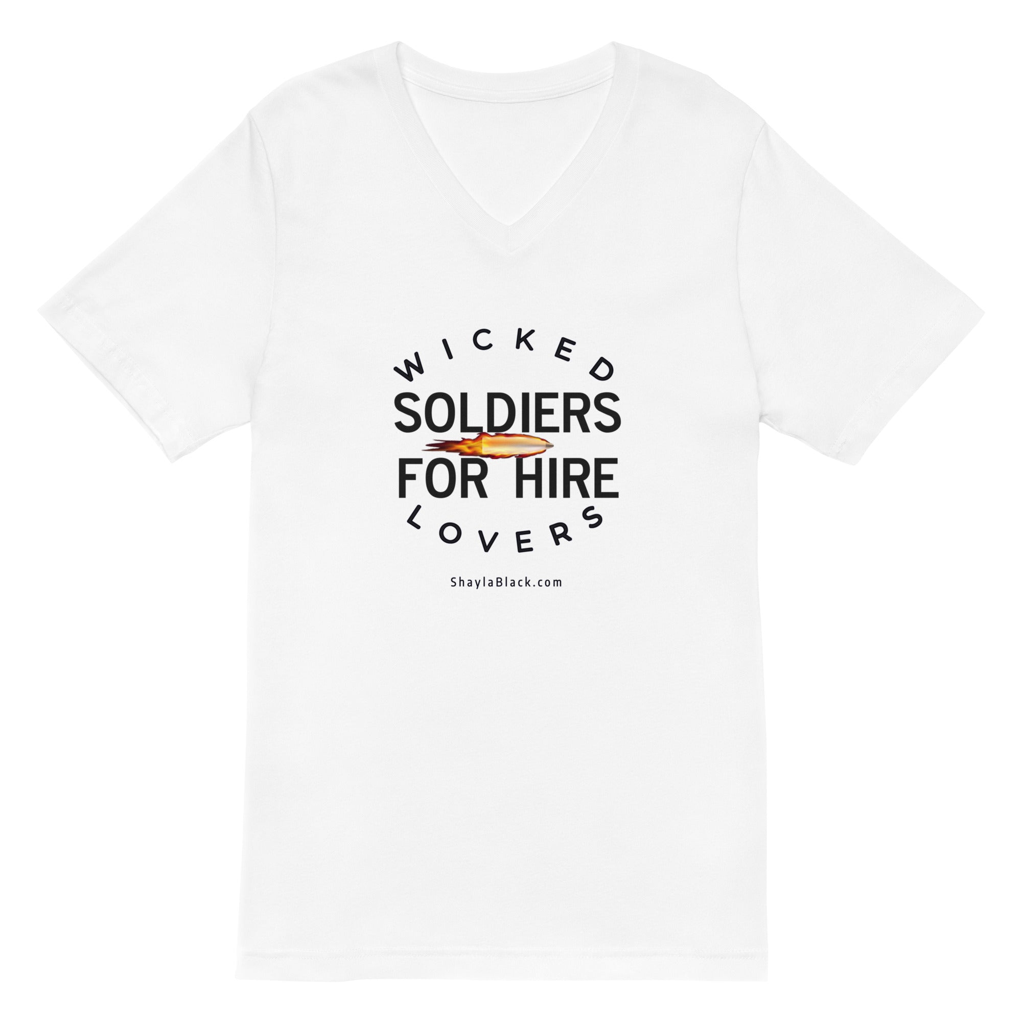 SOLDIERS FOR HIRE V-NECK T-SHIRT