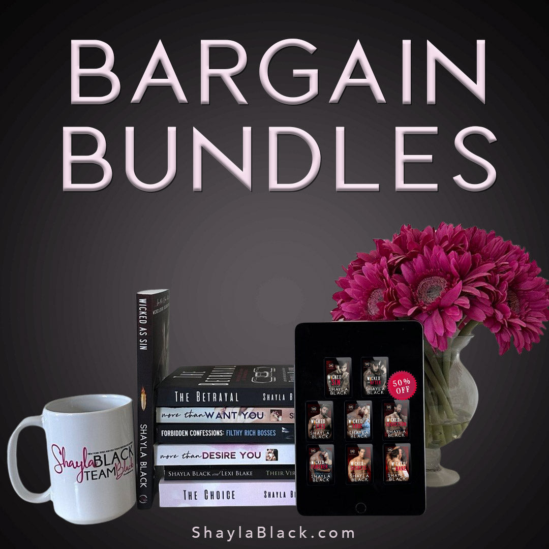 Don’t miss the Shayla Black eBook bundles!