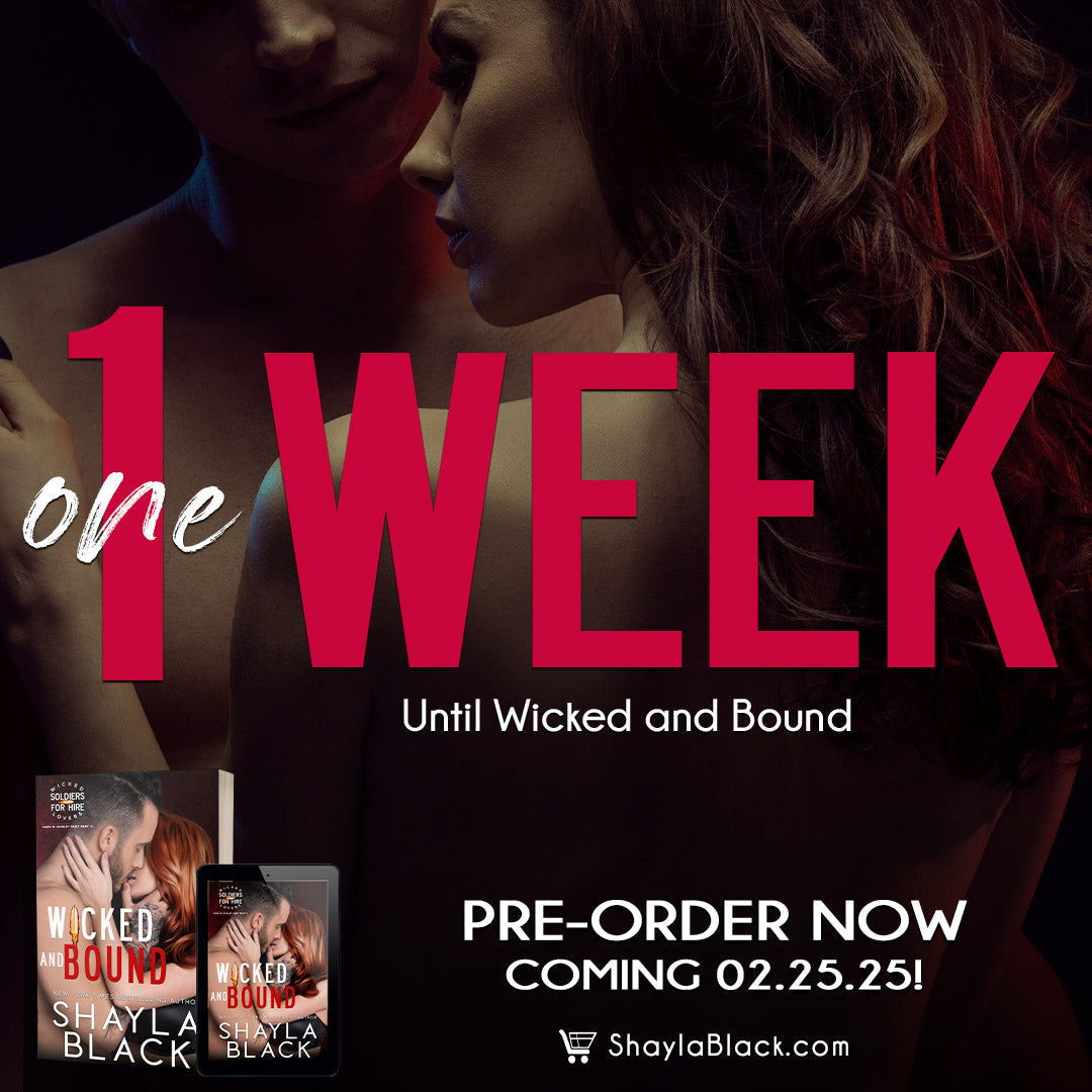 Wicked and Bound will be available next week! Enjoy this snippet!