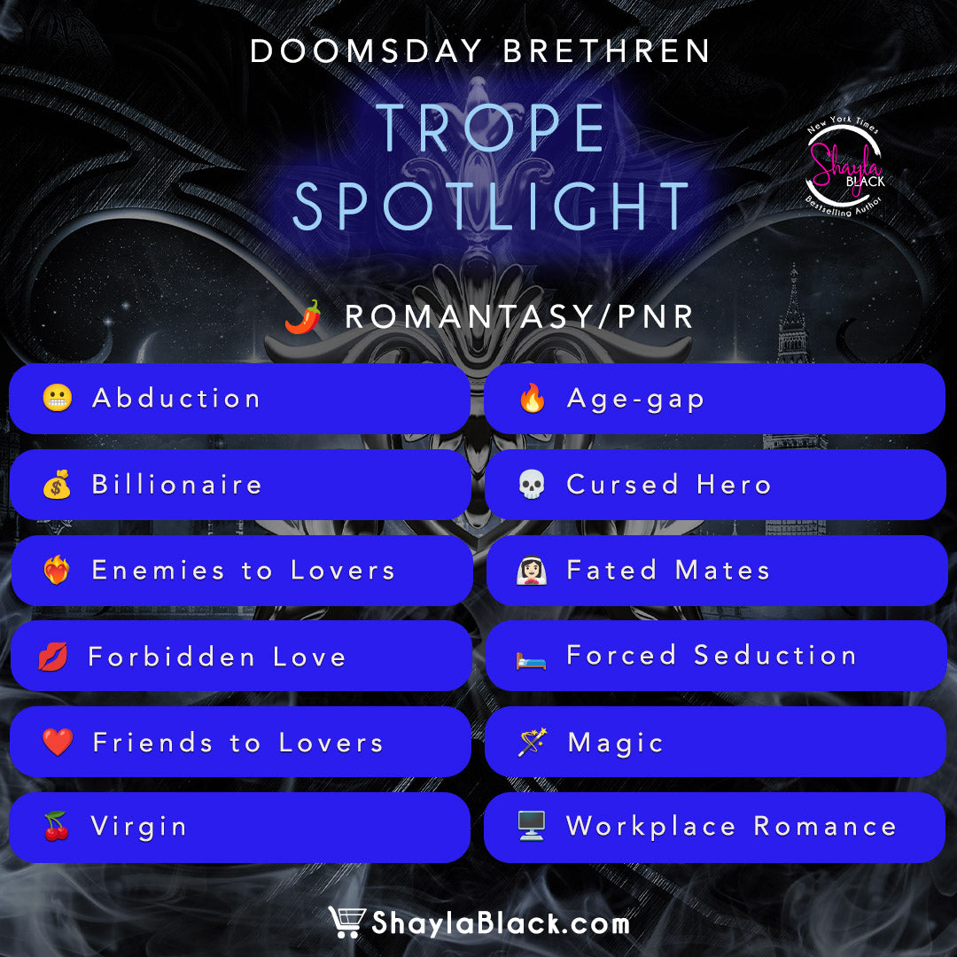 DOOMSDAY BRETHREN DARK ROMANTASY/PARANORMAL ROMANCE BUNDLE