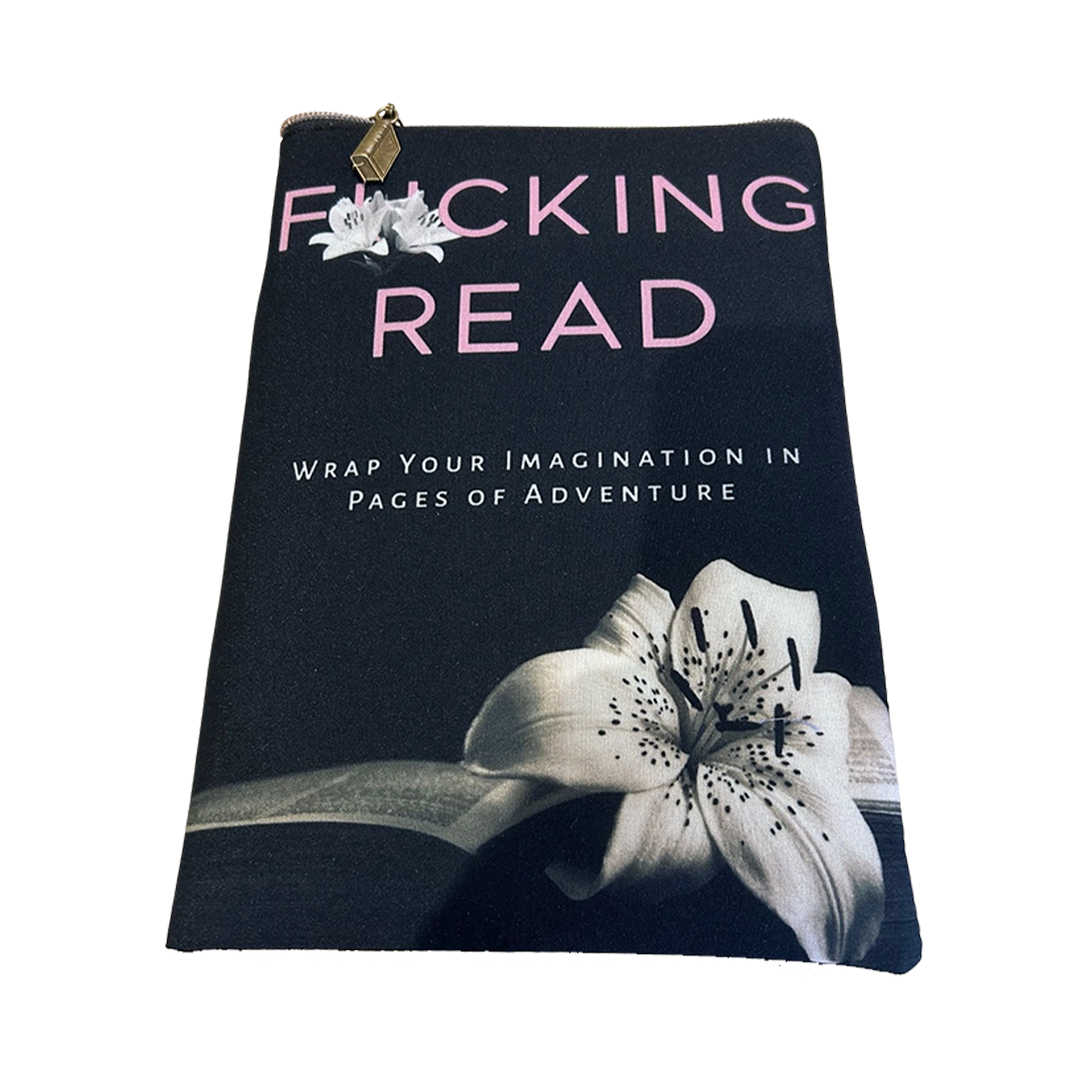F🌸CKING READ BOOK SLEEVE