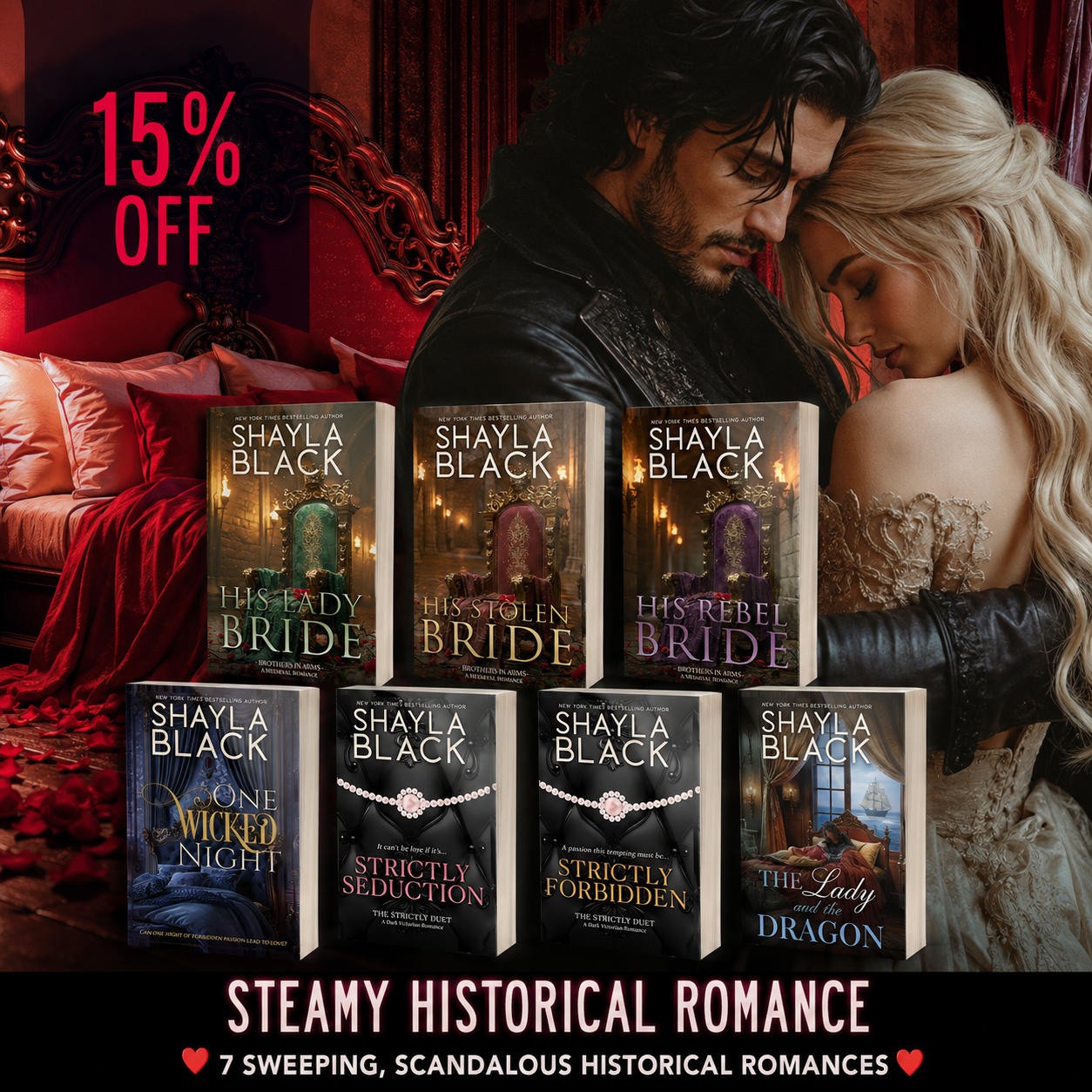 STEAMY HISTORICAL ROMANCE: SCANDAL & DESIRE COLLECTION