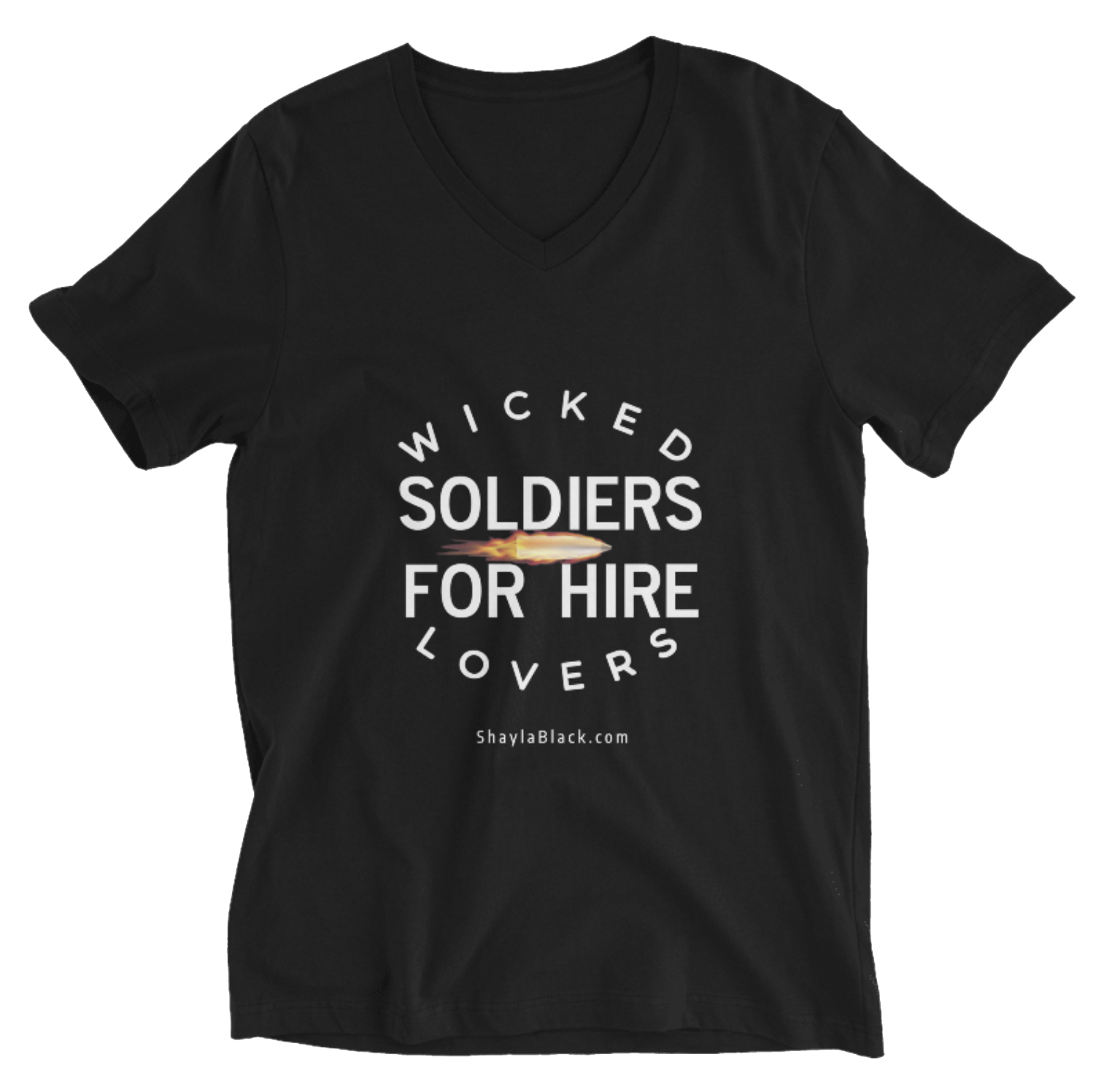 SOLDIERS FOR HIRE V-NECK T-SHIRT