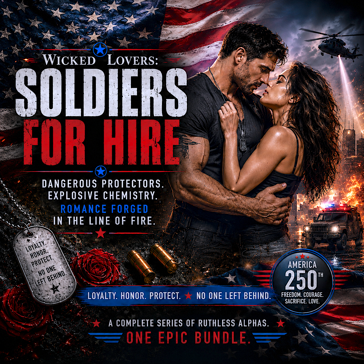 SOLDIERS FOR HIRE: COMPLETE DARK ROMANTIC SUSPENSE COLLECTION