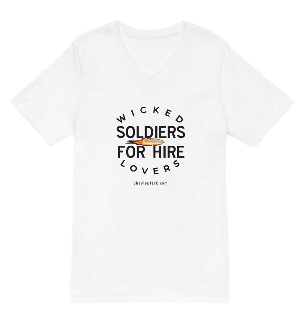 SOLDIERS FOR HIRE V-NECK T-SHIRT