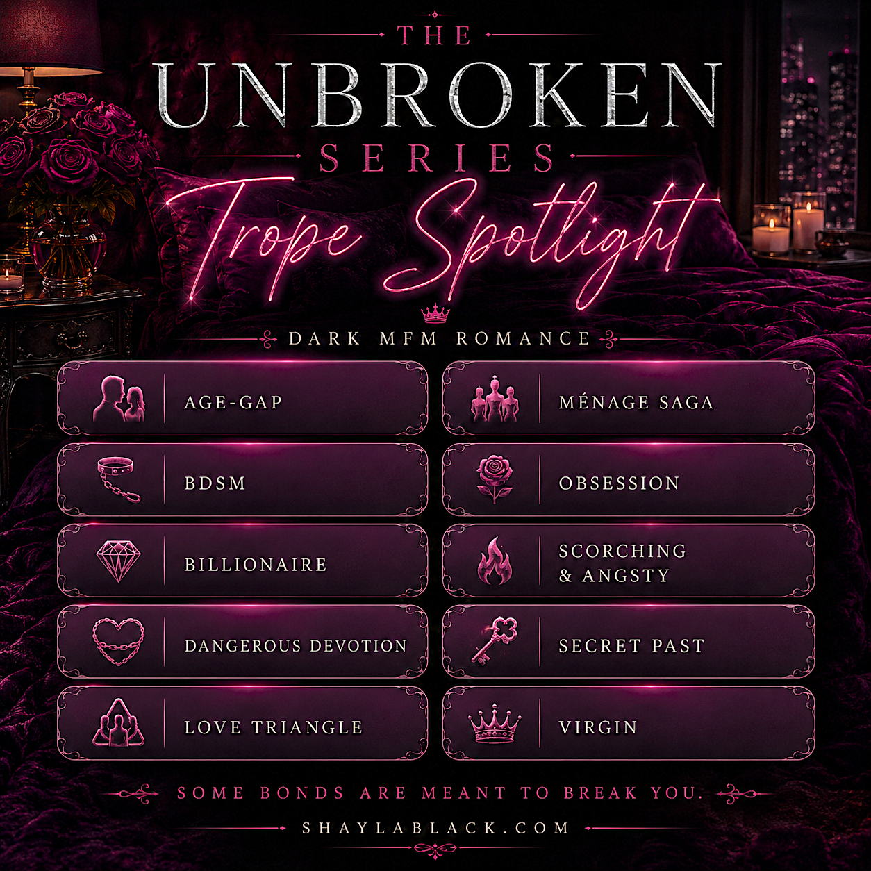 ULTIMATE DARK MÉNAGE ROMANCE: THE COMPLETE UNBROKEN COLLECTION