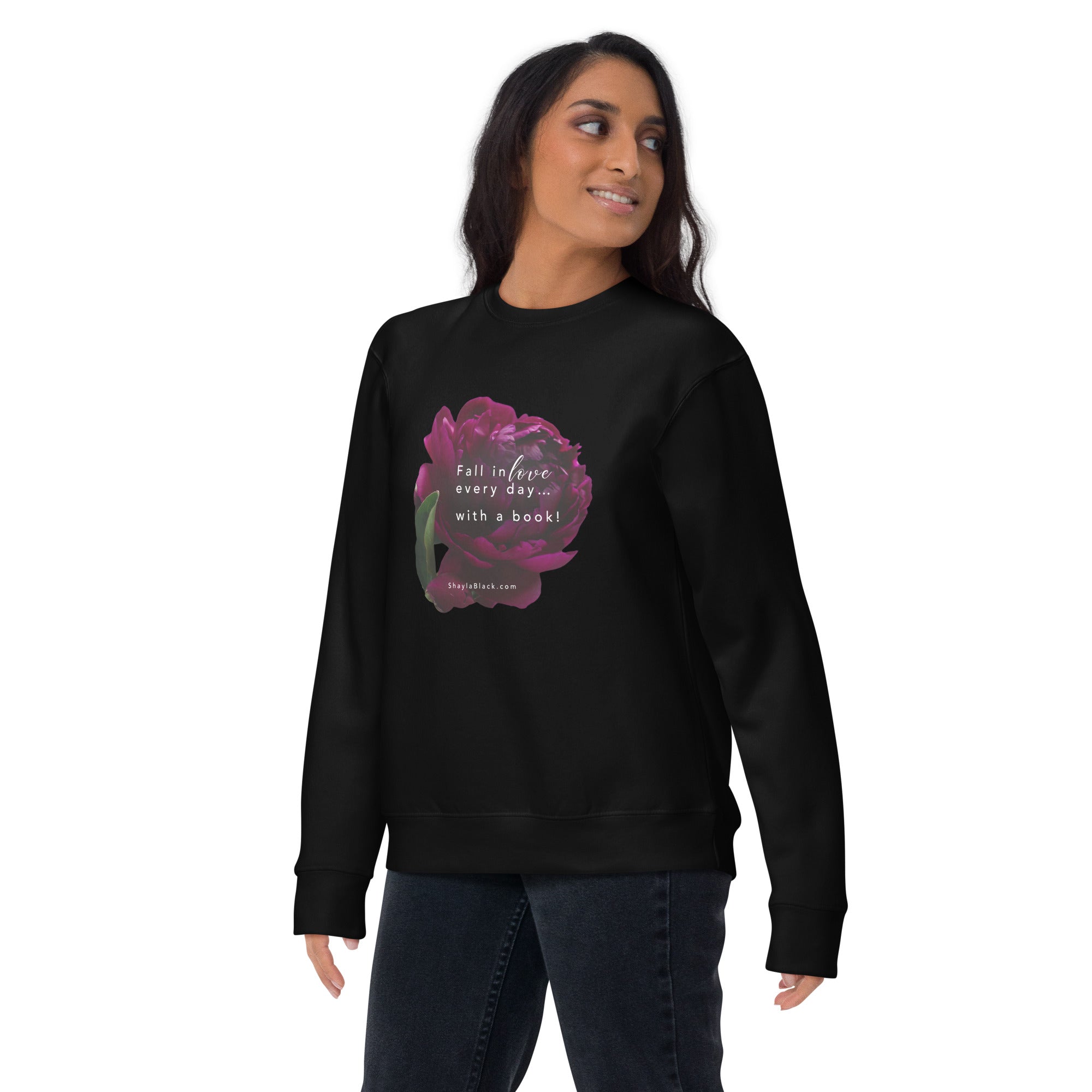 FALL IN LOVE Peony Sweatshirt