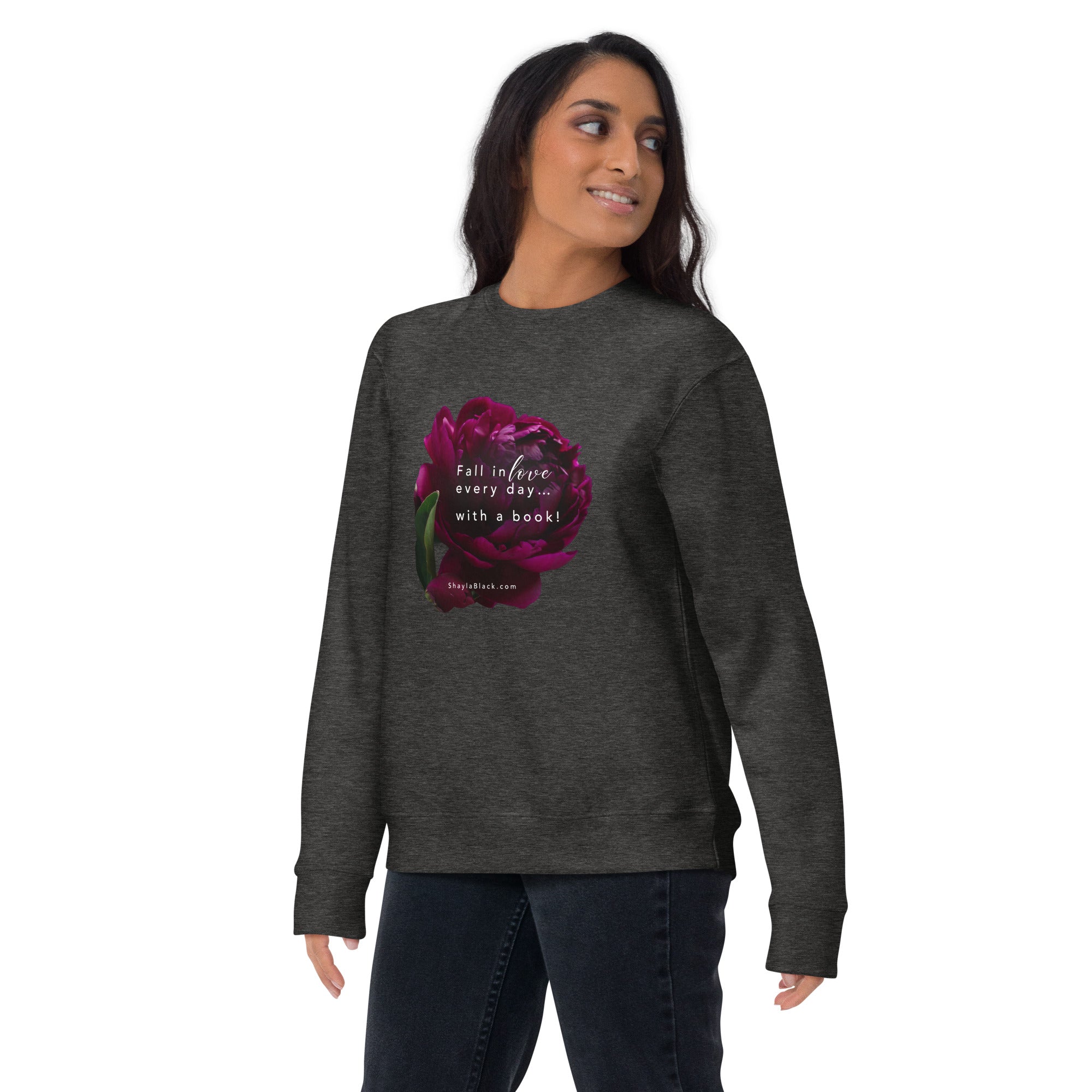 FALL IN LOVE Peony Sweatshirt