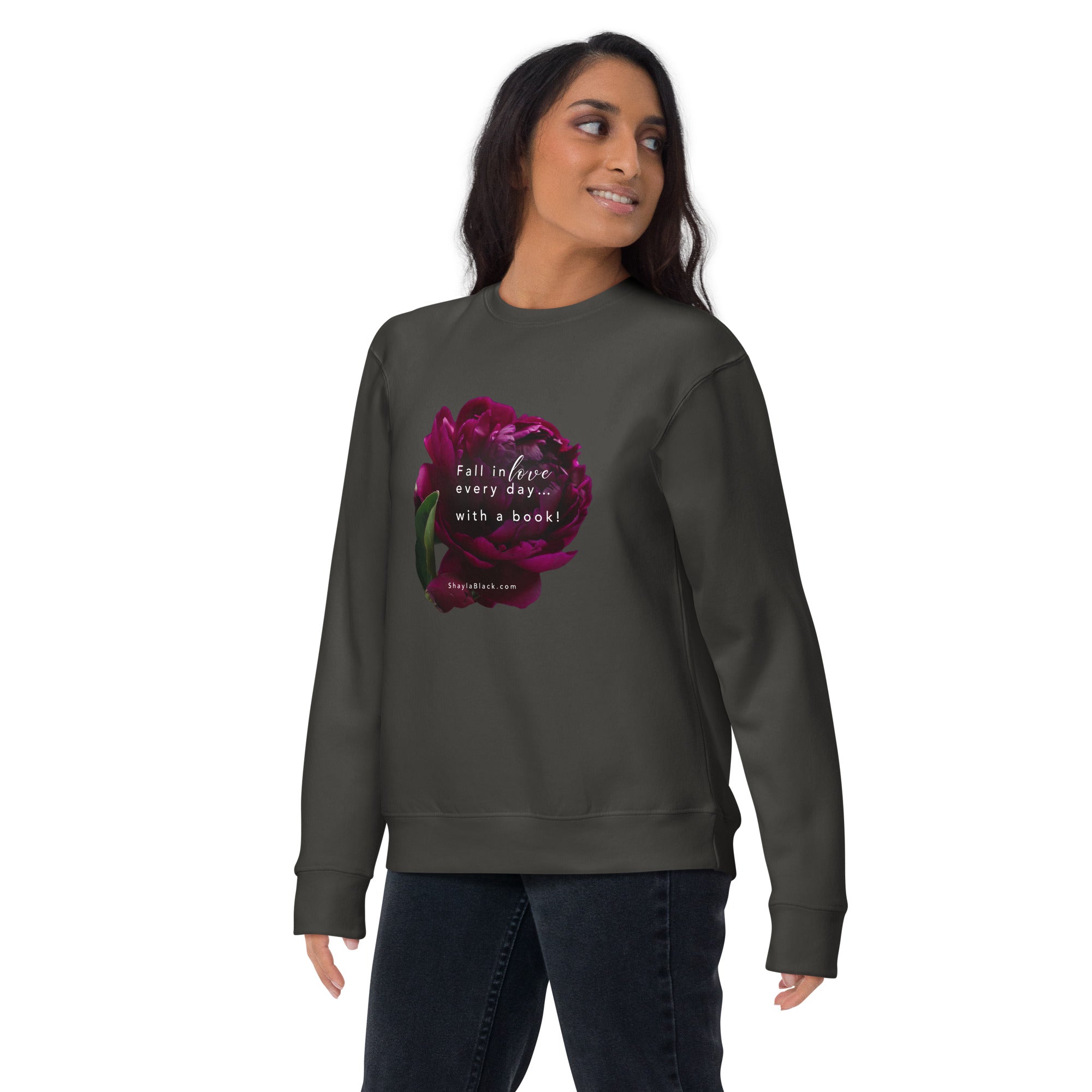 FALL IN LOVE Peony Sweatshirt