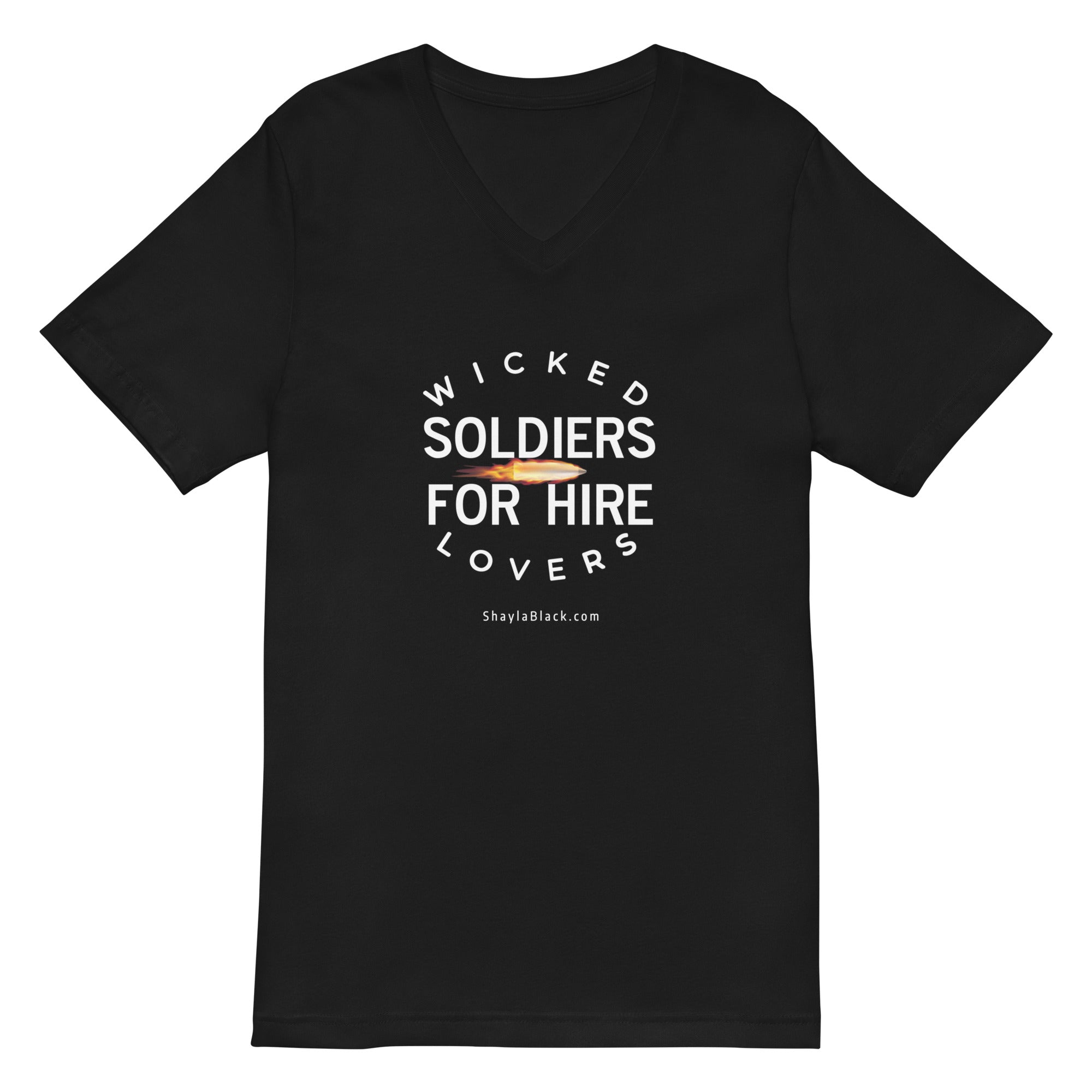 SOLDIERS FOR HIRE V-NECK T-SHIRT